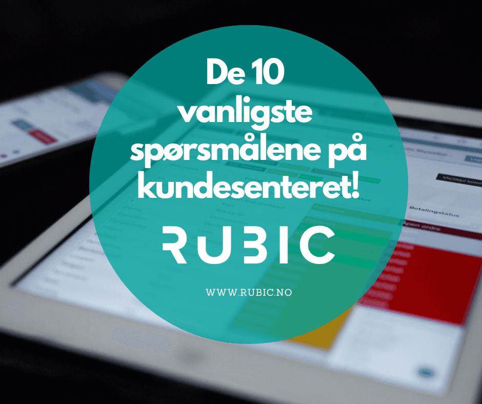 De ti vanligste spørsmålene på kundesenteret